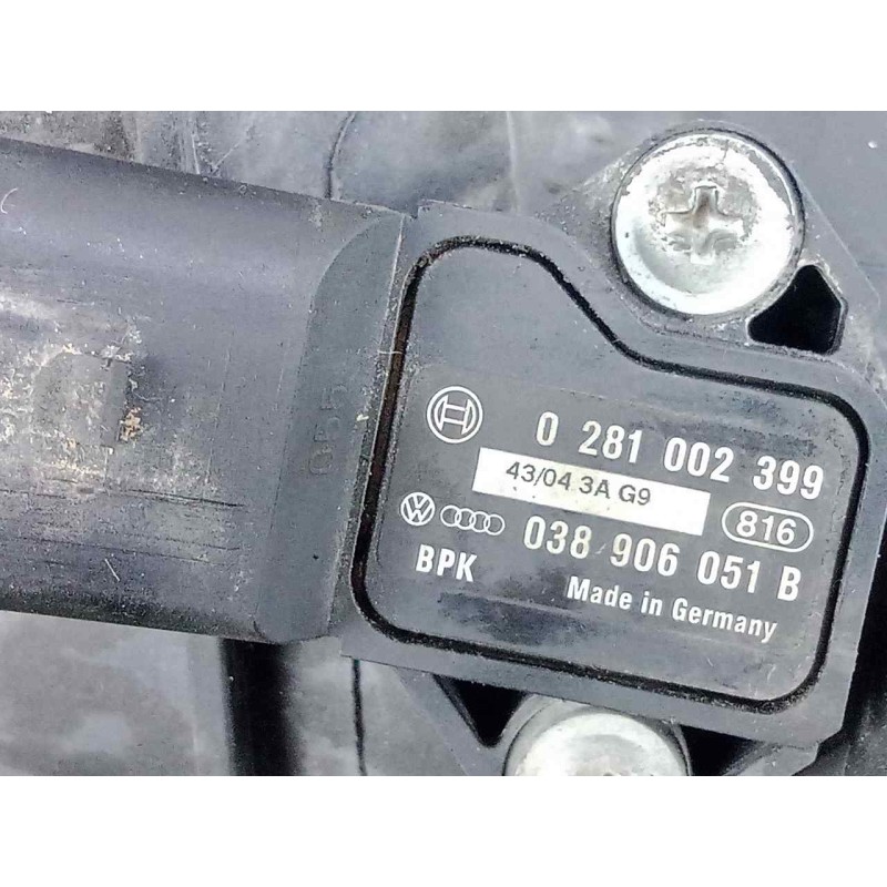 Recambio de intercooler para seat leon (1m1) 1.9 tdi referencia OEM IAM 1J0145803S 185X205X65 ALUMINIO