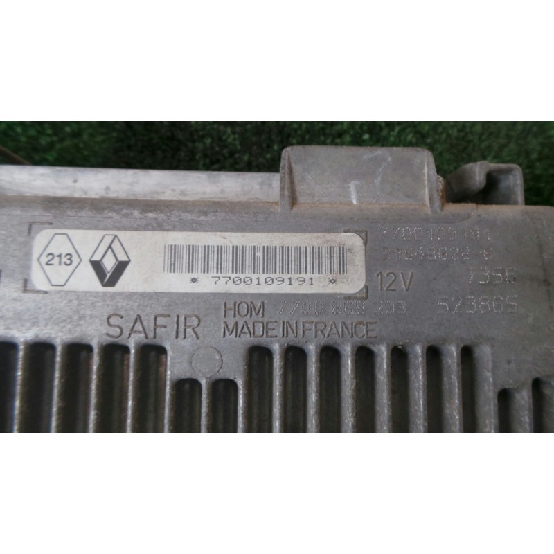 Recambio de centralita motor uce para renault kangoo (f/kc0) 1.2 referencia OEM IAM 7700109191-216496288  SAGEM