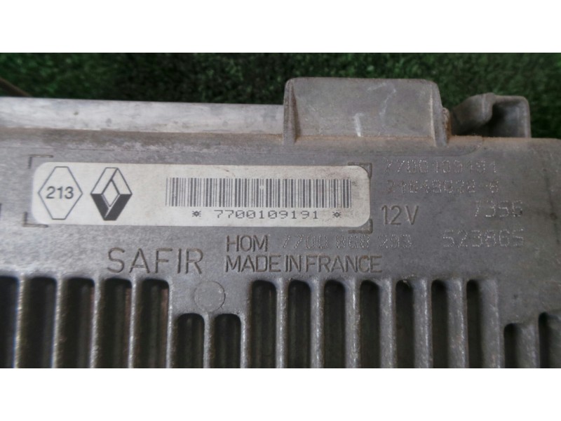 Recambio de centralita motor uce para renault kangoo (f/kc0) 1.2 referencia OEM IAM 7700109191-216496288  SAGEM