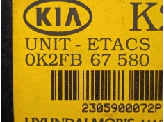 Recambio de modulo electronico para kia carens 2.0 turbodiesel cat referencia OEM IAM 0K2FB67580   2