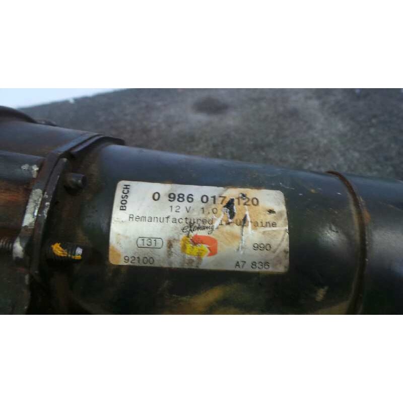 Recambio de motor arranque para opel astra f berlina 1.6 16v referencia OEM IAM 0986017120 BOSCH 
