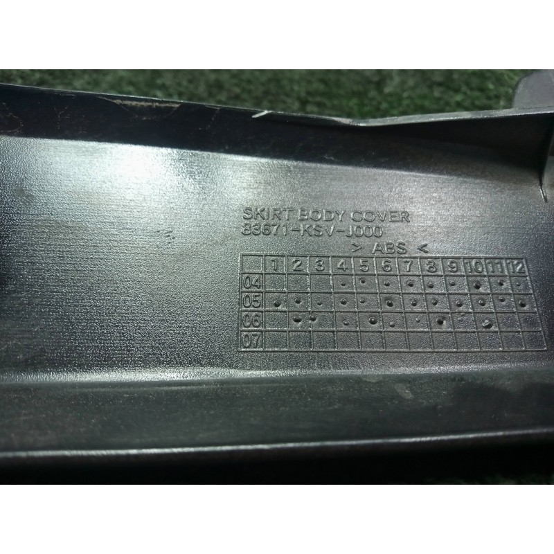 Recambio de moldura para honda forza 250 250 c.c referencia OEM IAM 83671KSVJ000  