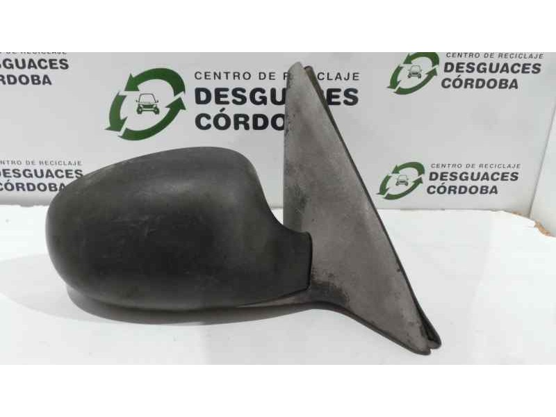 Recambio de retrovisor derecho para daewoo lanos referencia OEM IAM  MANUAL NEGRO PLASTICO