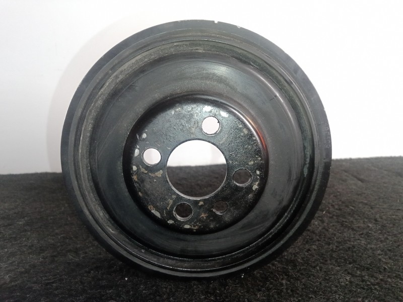 Recambio de polea cigueñal para seat leon (1p1) 1.6 tdi referencia OEM IAM 038105243M 6.CANALES DIAMETRO: 142 MM