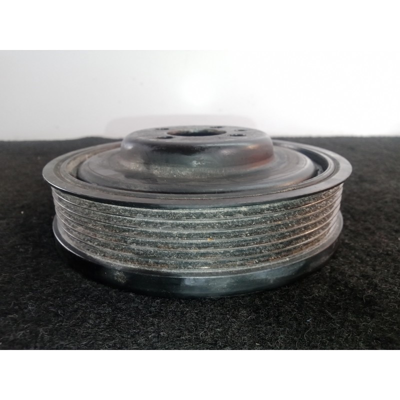 Recambio de polea cigueñal para seat leon (1p1) 1.6 tdi referencia OEM IAM 038105243M 6.CANALES DIAMETRO: 142 MM