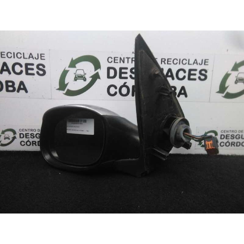 Recambio de retrovisor izquierdo para peugeot 206 berlina 1.9 diesel referencia OEM IAM  ELECTRICO - 5.CABLES GRIS
