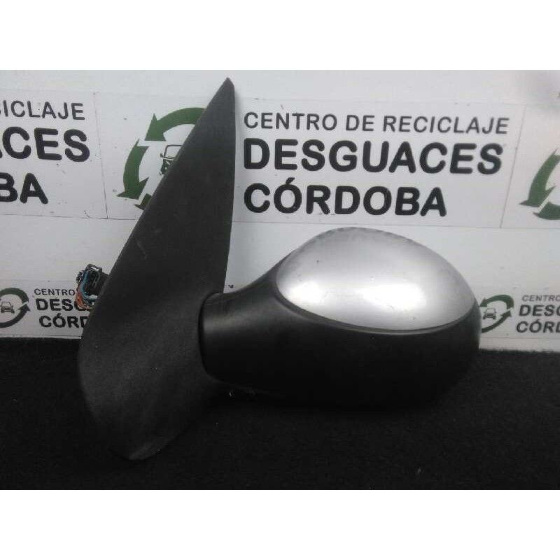 Recambio de retrovisor izquierdo para peugeot 206 berlina 1.9 diesel referencia OEM IAM  ELECTRICO - 5.CABLES GRIS