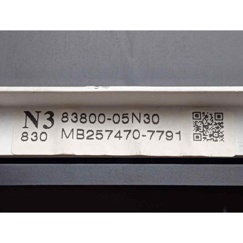 Recambio de cuadro instrumentos para toyota avensis (t27) 2.2 d-4d cat referencia OEM IAM MB2574707791-8380005N30  