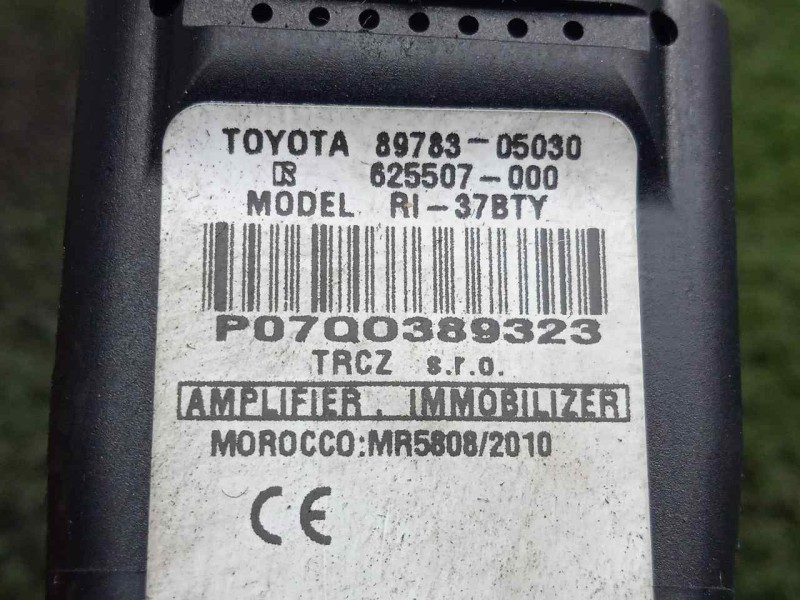 Recambio de antena para toyota avensis (t27) 2.2 d-4d cat referencia OEM IAM 8978305030-625507000 LLAVE CONTACTO 