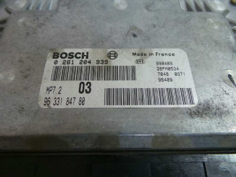 Recambio de centralita motor uce para citroën xsara berlina 1.6 referencia OEM IAM 0261204939-9633184780-26FM0534  