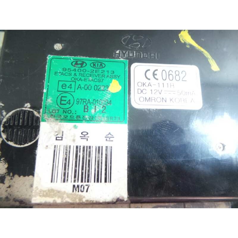 Recambio de centralita cierre para hyundai tucson (jm) 2.0 crdi cat referencia OEM IAM 954002E213-97RA010034  