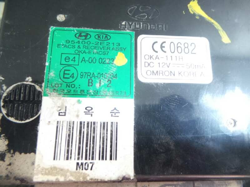 Recambio de centralita cierre para hyundai tucson (jm) 2.0 crdi cat referencia OEM IAM 954002E213-97RA010034  