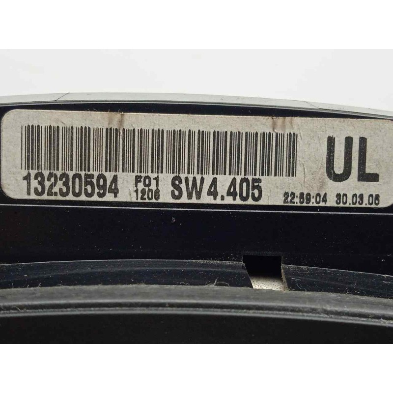 Recambio de cuadro instrumentos para opel astra gtc 1.9 cdti referencia OEM IAM 13230594-SW4405 ASTRA.H 