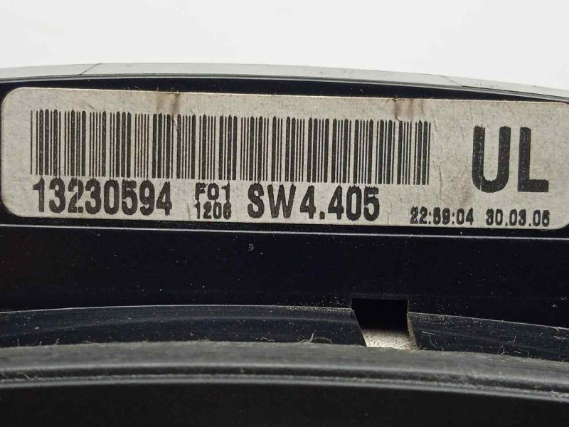 Recambio de cuadro instrumentos para opel astra gtc 1.9 cdti referencia OEM IAM 13230594-SW4405 ASTRA.H 