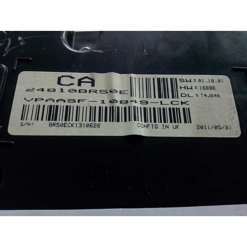 Recambio de cuadro instrumentos para nissan qashqai+2 (jj10) 1.5 turbodiesel cat referencia OEM IAM 24810BR50E-VPAASF10849LCK  