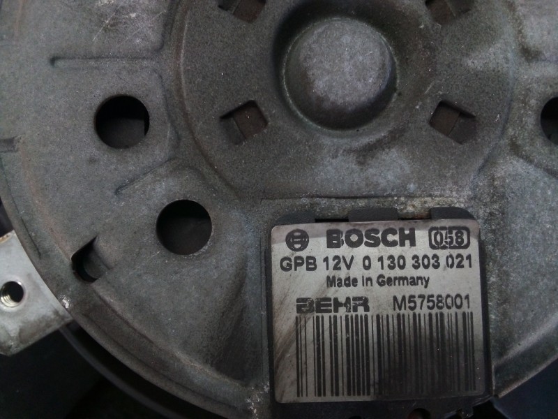 Recambio de electroventilador para mini mini (r56) 1.6 16v diesel cat referencia OEM IAM 0130303021  