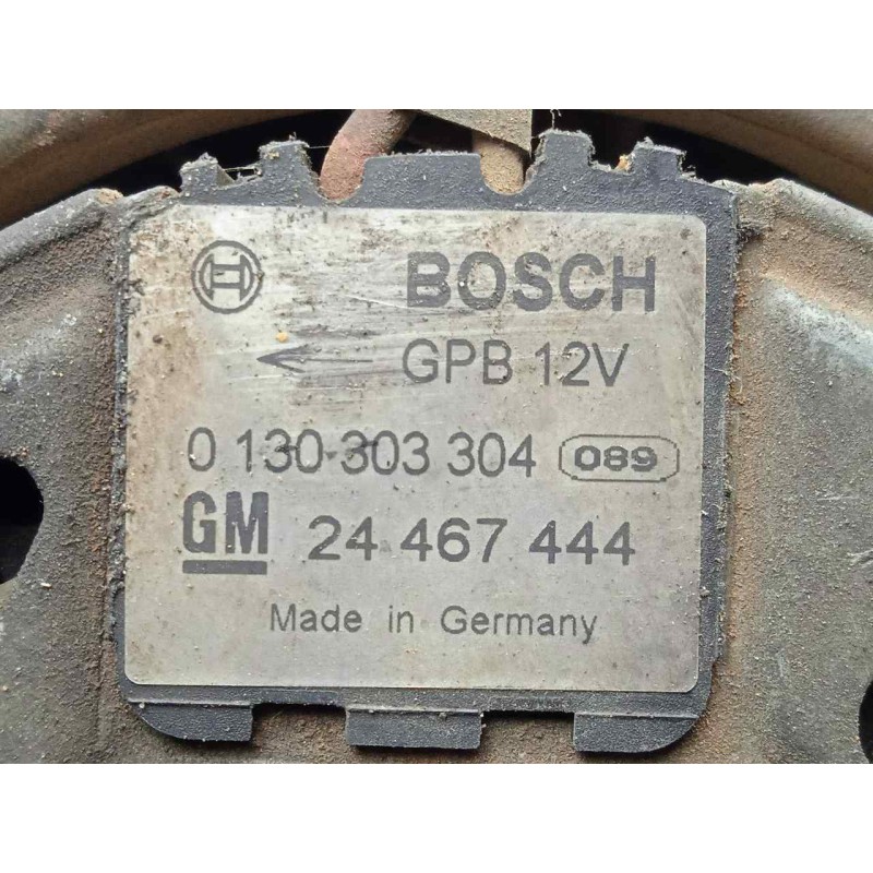 Recambio de electroventilador para opel astra gtc 1.9 cdti referencia OEM IAM 0130303304-24467444 BOSCH Ø 328MM