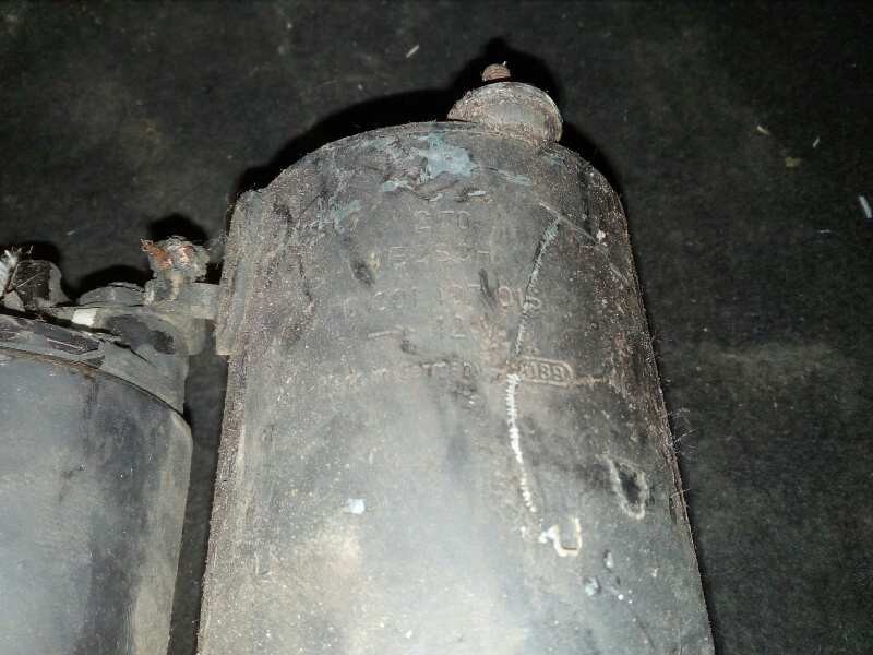 Recambio de motor arranque para opel frontera a 2.0 referencia OEM IAM 0001107015 BOSCH 