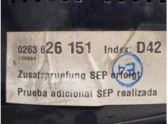 Recambio de cuadro instrumentos para audi a4 berlina (8e) 2.5 v6 24v tdi referencia OEM IAM 0263626151   2