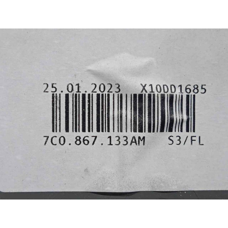 Recambio de guarnecido puerta delantera izquierda para man tge kasten (uy) 2.0 tdi referencia OEM IAM 7C0867133AM-7C1867011CNA2 