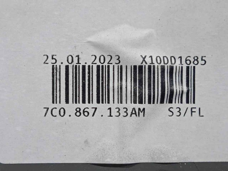Recambio de guarnecido puerta delantera izquierda para man tge kasten (uy) 2.0 tdi referencia OEM IAM 7C0867133AM-7C1867011CNA2 