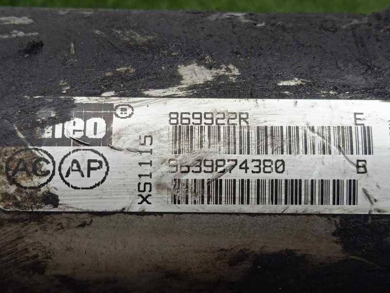 Recambio de enfriador gases egr para peugeot 307 break / sw (s1) sw referencia OEM IAM 9639874380 VALEO 