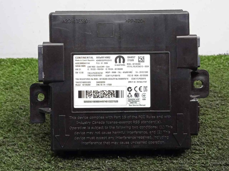 Recambio de modulo electronico para alfa romeo stelvio (630) 2.2 jtdm cat referencia OEM IAM 50561909-A2C39934114  