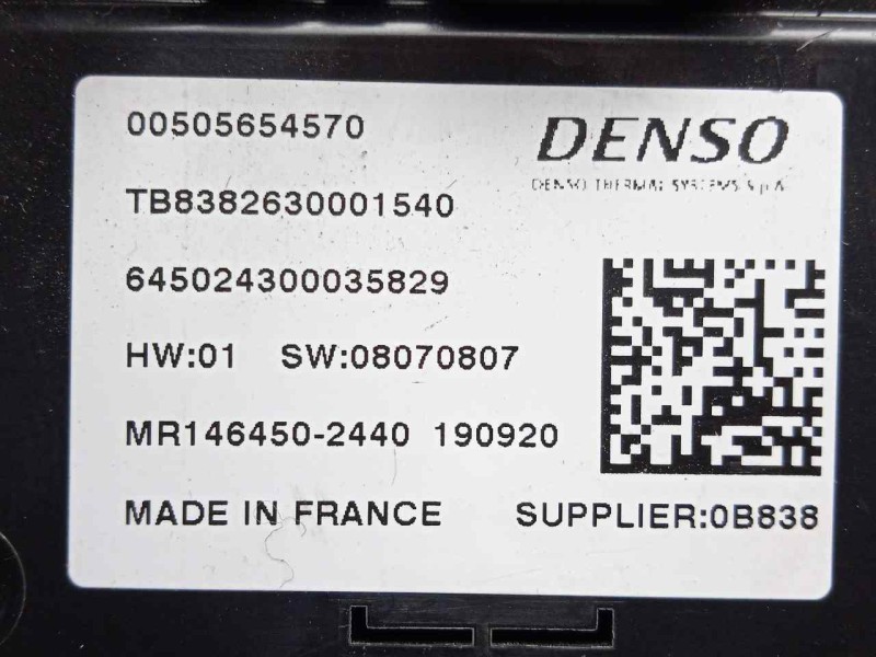 Recambio de modulo electronico para alfa romeo stelvio (630) 2.2 jtdm cat referencia OEM IAM 00505654570-MR1464502440  