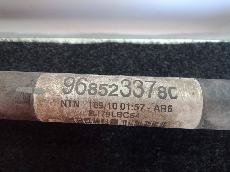 Recambio de transmision delantera izquierda para citroën c3 1.1 referencia OEM IAM 9685233780  