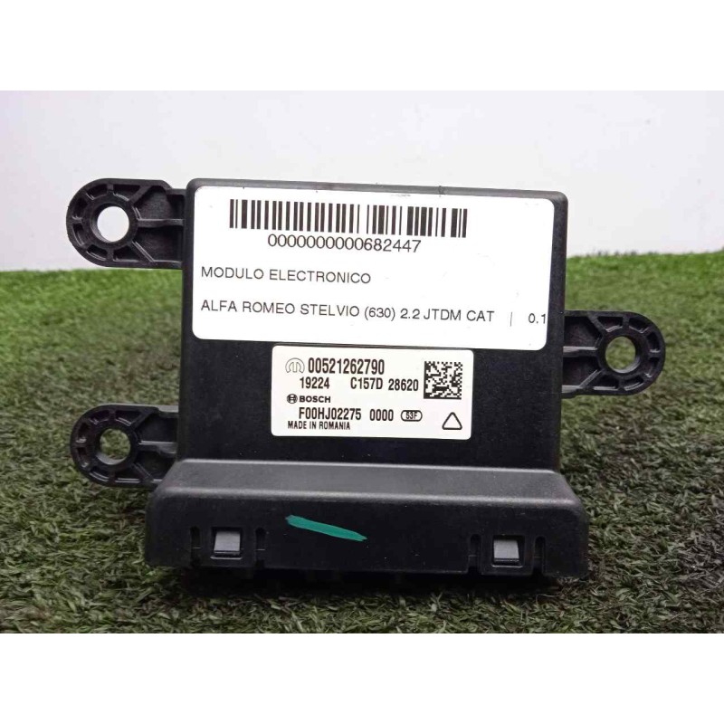 Recambio de modulo electronico para alfa romeo stelvio (630) 2.2 jtdm cat referencia OEM IAM 00521262790-F00HJ02275  