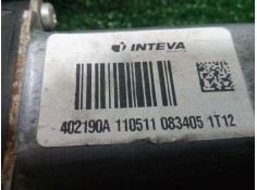 Recambio de elevalunas trasero derecho para nissan qashqai+2 (jj10) 1.5 turbodiesel cat referencia OEM IAM 402190A-0834051T12-12 2