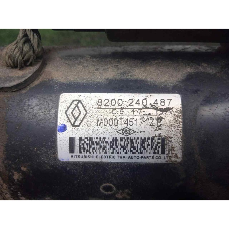 Recambio de motor arranque para dacia logan 1.6 cat referencia OEM IAM 8200240487-M000T45171ZT 8.DIENTES MITSUBISHI