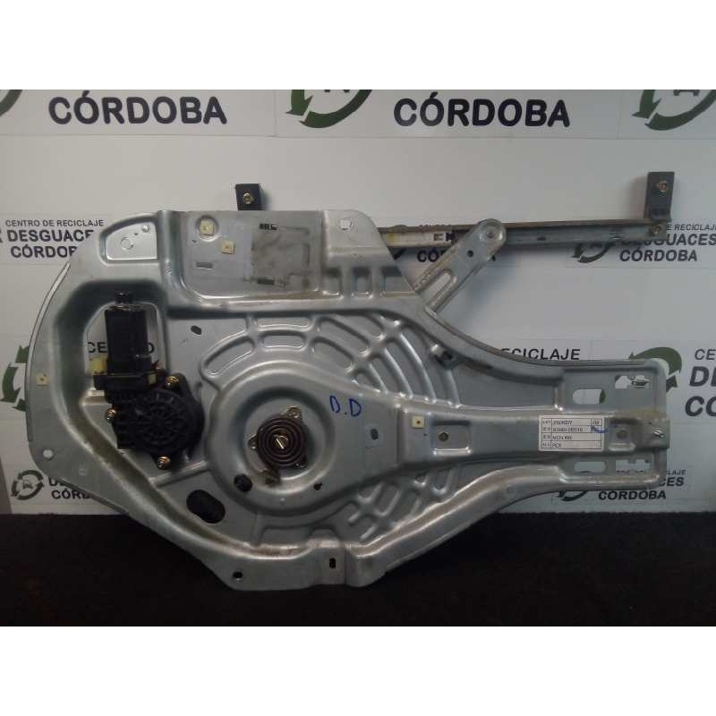 Recambio de elevalunas delantero derecho para hyundai tucson (jm) 2.0 crdi cat referencia OEM IAM 824802E010 ELECTRICO 