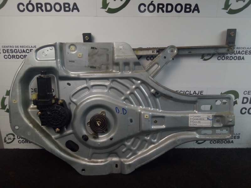 Recambio de elevalunas delantero derecho para hyundai tucson (jm) 2.0 crdi cat referencia OEM IAM 824802E010 ELECTRICO 