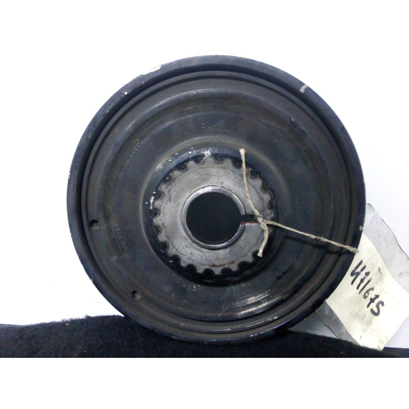 Recambio de polea cigueñal para renault scenic ii 1.5 dci diesel referencia OEM IAM 8200552236 6.CANALES DIAMETRO: 154 MM