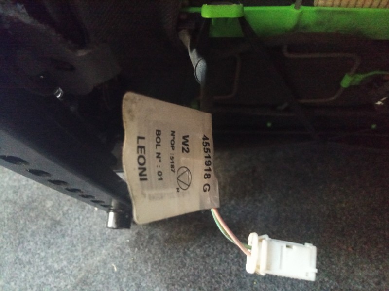 Recambio de asiento delantero izquierdo para peugeot 508 2.0 16v hdi fap referencia OEM IAM  TELA 