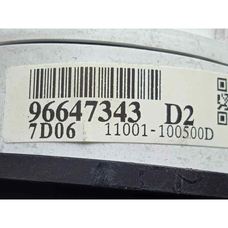 Recambio de cuadro instrumentos para chevrolet epica 2.0 diesel cat referencia OEM IAM 96647343  