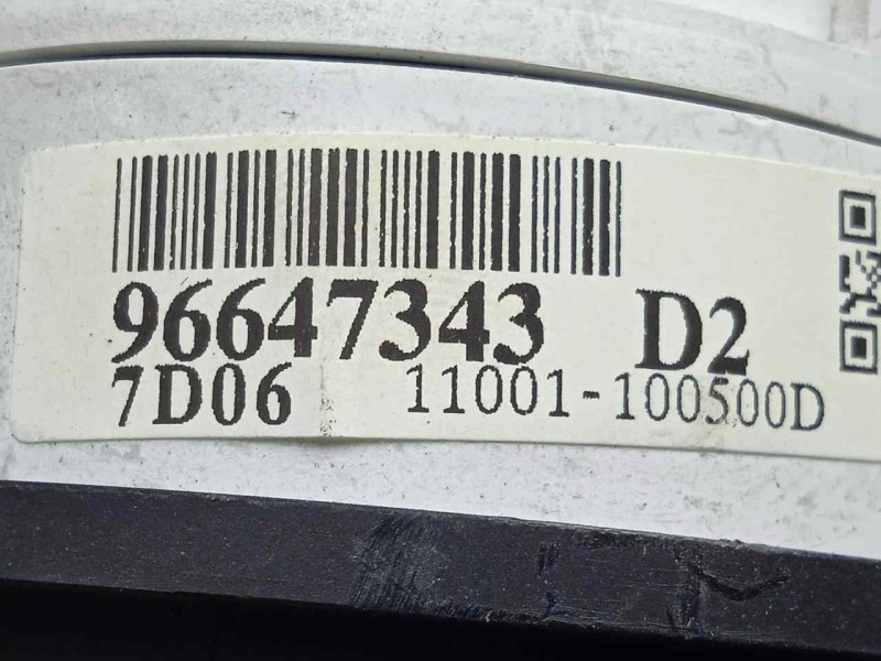 Recambio de cuadro instrumentos para chevrolet epica 2.0 diesel cat referencia OEM IAM 96647343  