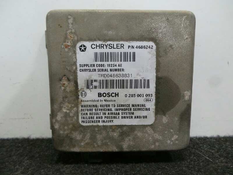 Recambio de centralita airbag para chrysler voyager (gs) 2.5 turbodiesel referencia OEM IAM 0285001093-TMD048638831 BOSCH 
