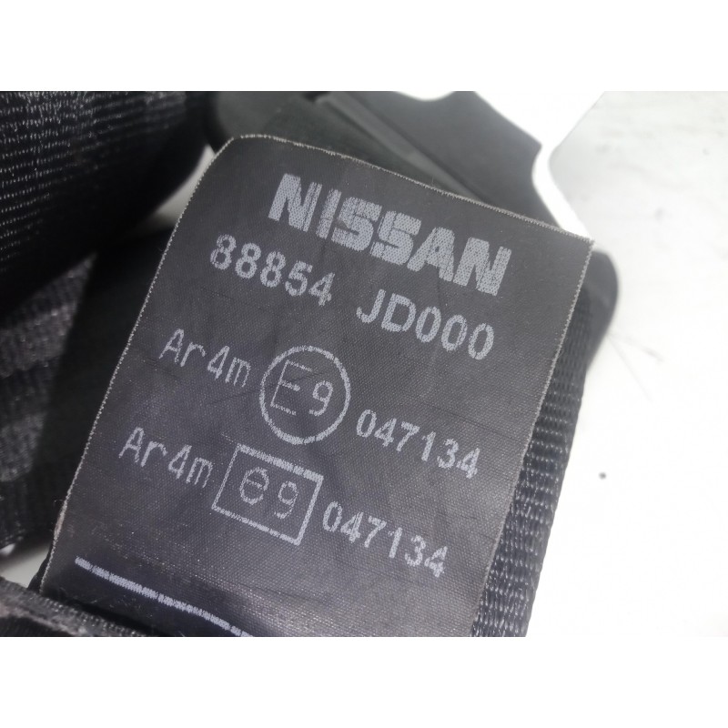 Recambio de cinturon seguridad trasero central para nissan qashqai (j10) 2.0 16v cat referencia OEM IAM 88854JD000  