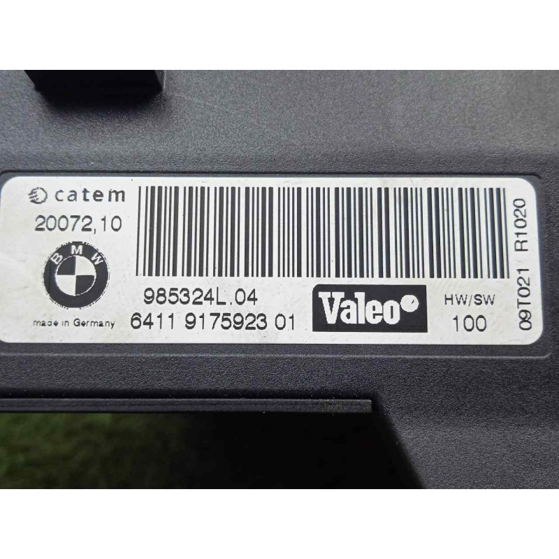 Recambio de calentador calefaccion para bmw serie 1 berlina (e81/e87) 118d referencia OEM IAM 6411917592301-985324L  