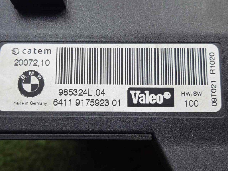 Recambio de calentador calefaccion para bmw serie 1 berlina (e81/e87) 118d referencia OEM IAM 6411917592301-985324L  