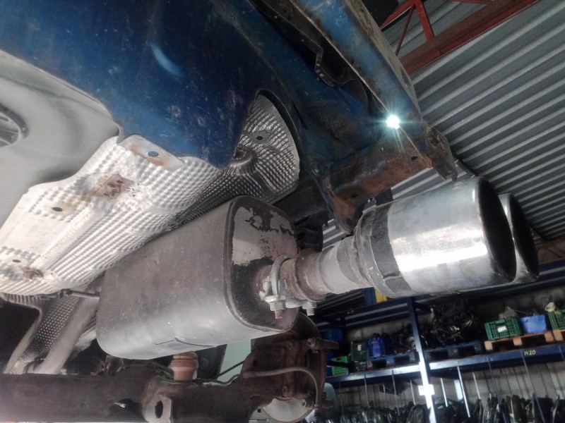 Recambio de tubo escape trasero para citroën ds3 1.6 16v referencia OEM IAM   