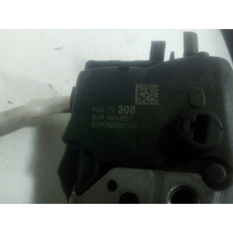 Recambio de cerradura puerta delantera derecha para citroën c3 1.1 referencia OEM IAM 732308-A04087 09-13 