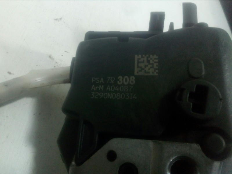 Recambio de cerradura puerta delantera derecha para citroën c3 1.1 referencia OEM IAM 732308-A04087 09-13 