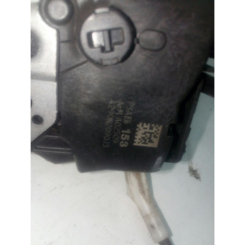 Recambio de cerradura puerta delantera izquierda para citroën c3 1.1 referencia OEM IAM 836153 09-13 
