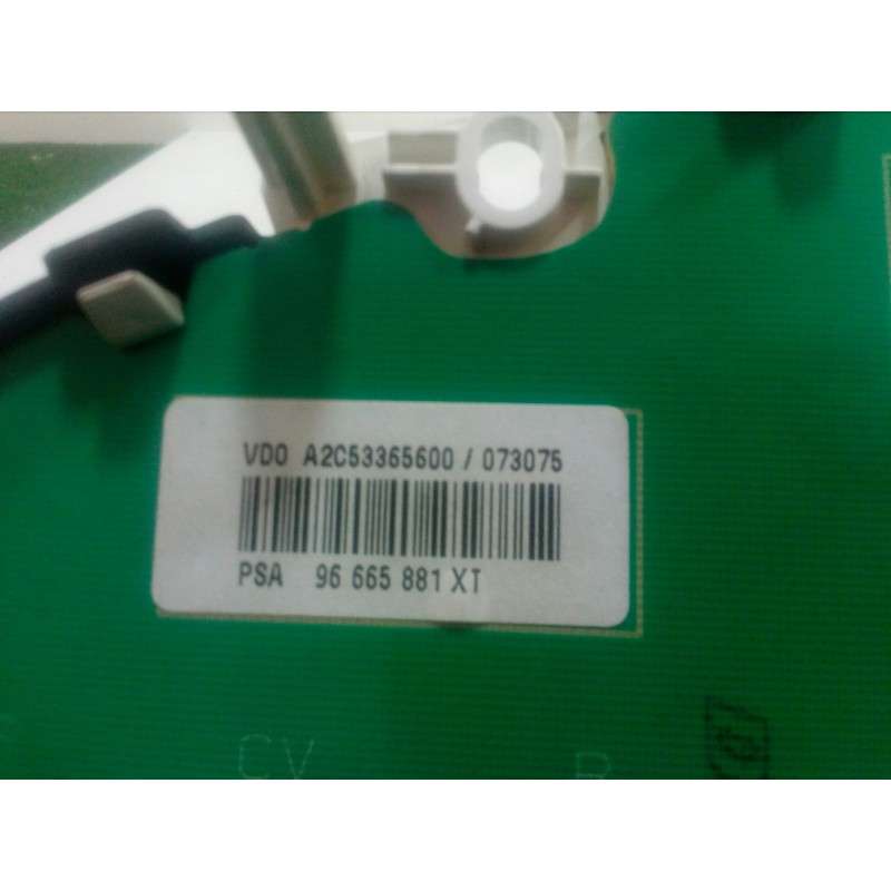 Recambio de cuadro instrumentos para citroën c3 1.1 referencia OEM IAM A2C53385740-96665881  