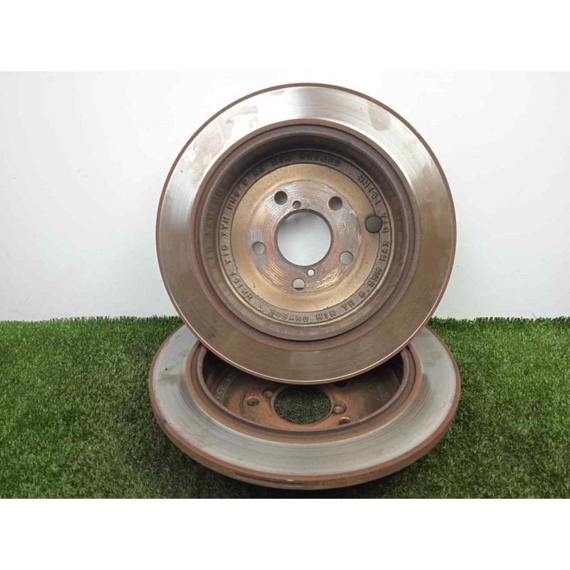Recambio de disco freno trasero para subaru impreza g12 2.0 cat referencia OEM IAM 26700FG000 Ø DIAMETRO: 286MM MACIZOS