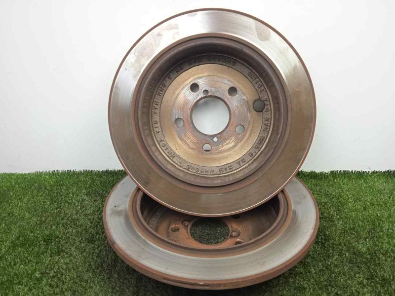 Recambio de disco freno trasero para subaru impreza g12 2.0 cat referencia OEM IAM 26700FG000 Ø DIAMETRO: 286MM MACIZOS