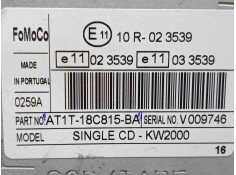 Recambio de sistema audio / radio cd para ford tourneo connect (tc7) 1.8 tdci cat referencia OEM IAM AT1T18C815BA   2